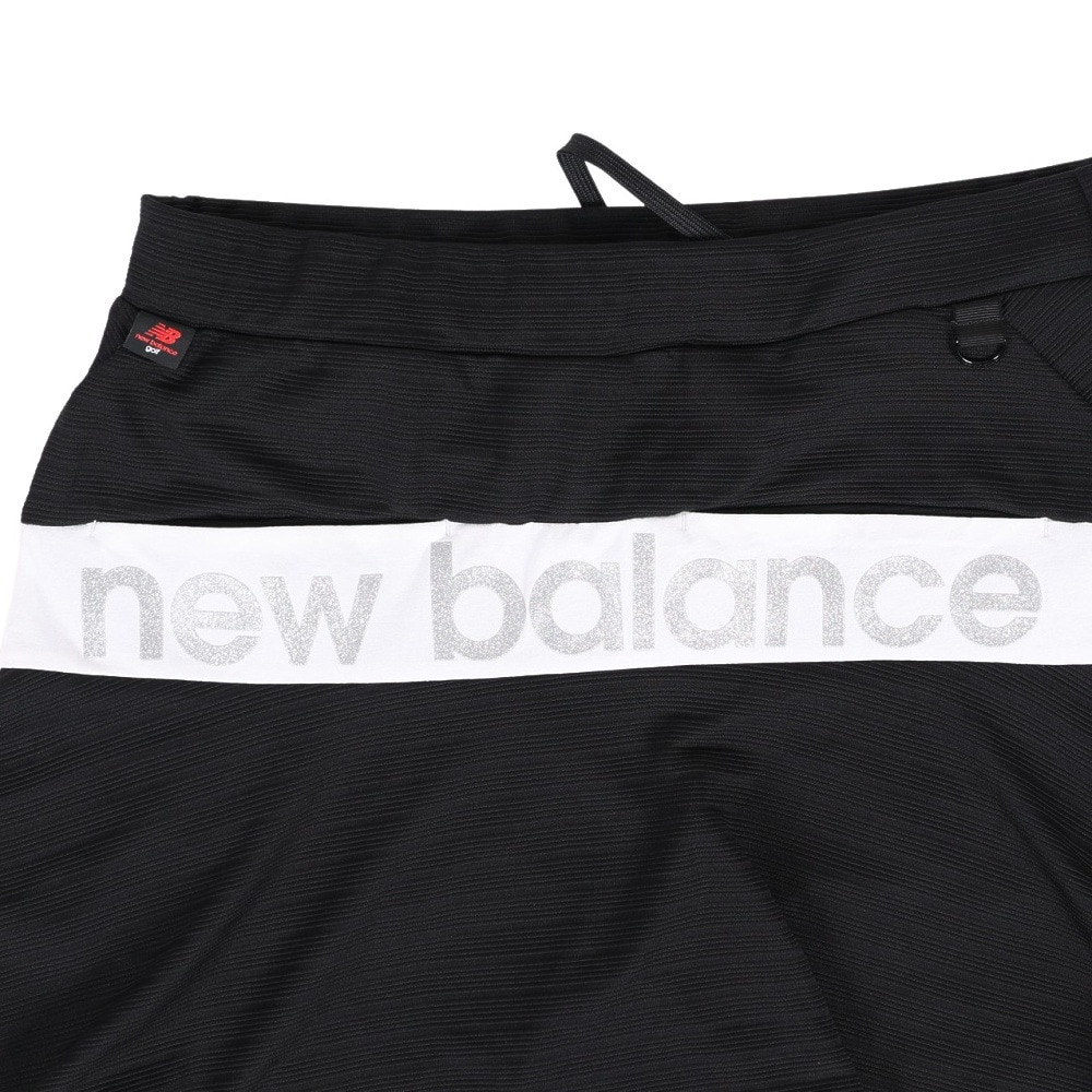 ニューバランス（new balance）（レディース）ゴルフウェア インナーパンツ付 ストレッチタフタ バックプリーツ スカート 012-3134510-010