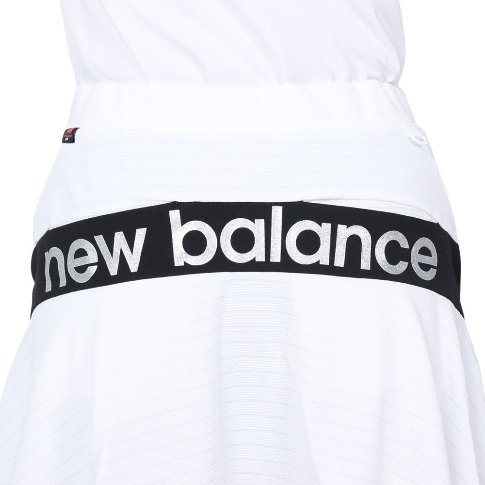 ニューバランス（new balance）（レディース）ゴルフウェア インナーパンツ付き ストレッチタフタ バックプリーツ スカート 012-3134510-030