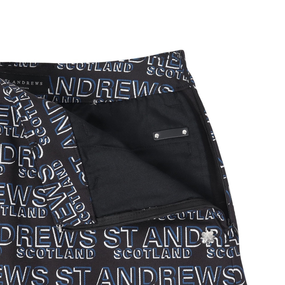 セントアンドリュース（ST.ANDREWS）（レディース）ゴルフウェア デジタルロゴプリントスカート 043-3134254-010