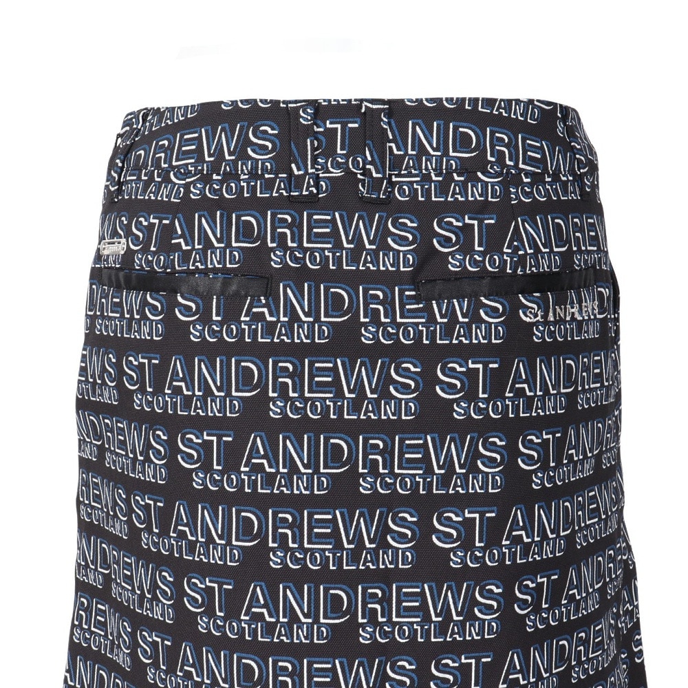 セントアンドリュース（ST.ANDREWS）（レディース）ゴルフウェア デジタルロゴプリントスカート 043-3134254-010
