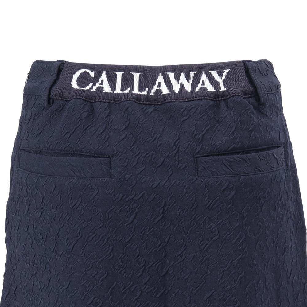 キャロウェイ（CALLAWAY）（レディース）ゴルフウェア フラワージャカードスウェットスカート C23228206-1120
