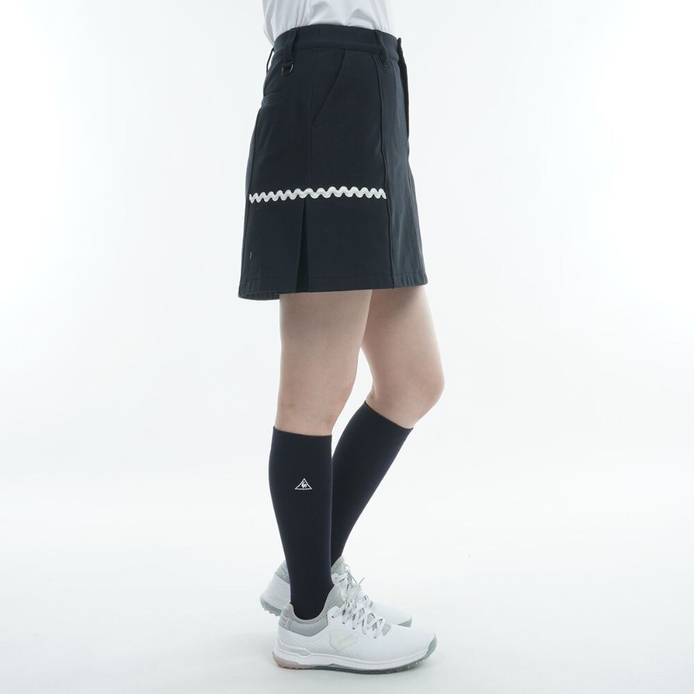 アドミラル ゴルフ（Admiral GOLF）（レディース）ゴルフウェア ウォームストレッチサイドタックスカート ADLA373-NVY