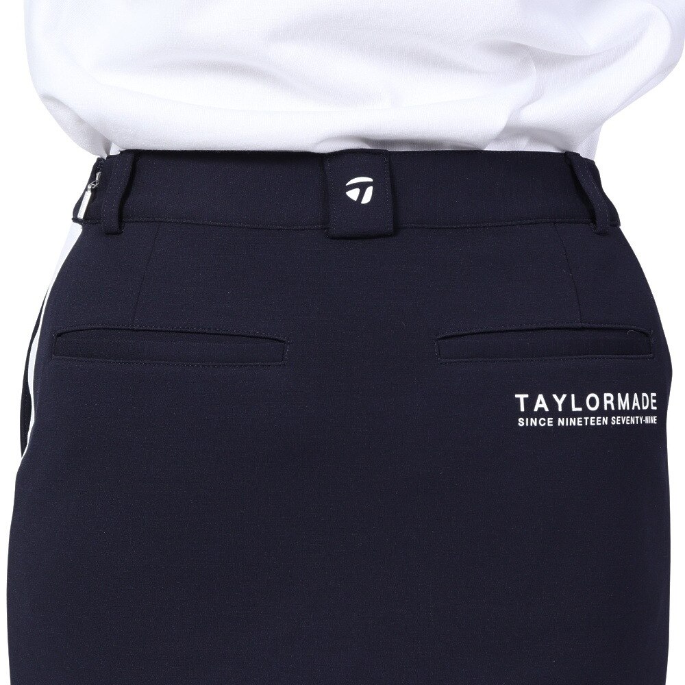 テーラーメイド（TAYLORMADE）（レディース）ゴルフウェア インナーパンツ付 吸汗 速乾 スウェットスカート TL141-U21692