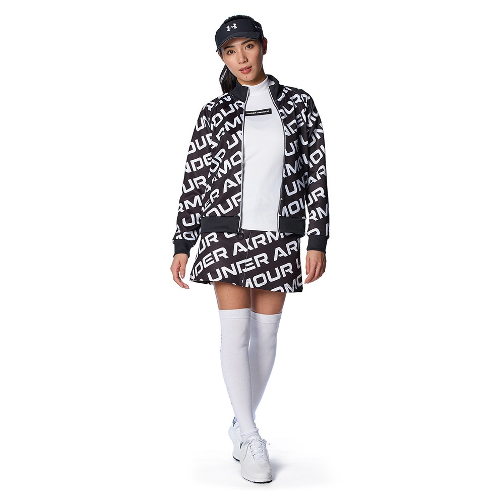 アンダーアーマー（UNDER ARMOUR）（レディース）ゴルフウェア ニット プリント スカート 1384974 001