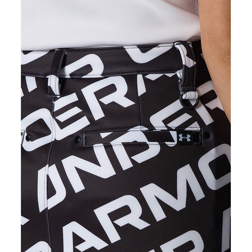 アンダーアーマー（UNDER ARMOUR）（レディース）ゴルフウェア ニット プリント スカート 1384974 001