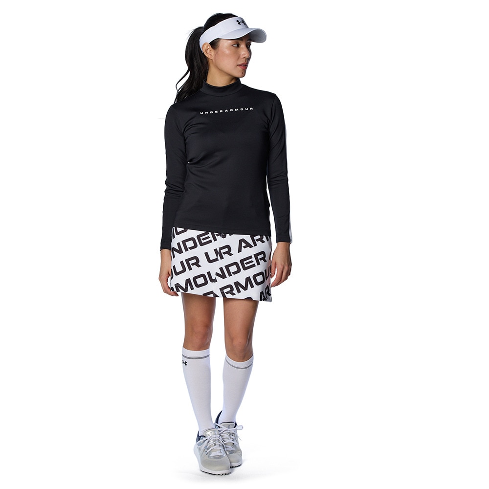 アンダーアーマー（UNDER ARMOUR）（レディース）ゴルフウェア ニット プリント スカート 1384974 100