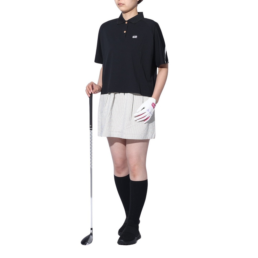 ROSASEN（レディース）ゴルフウェア ストレッチストライプスカート 045-71341-006