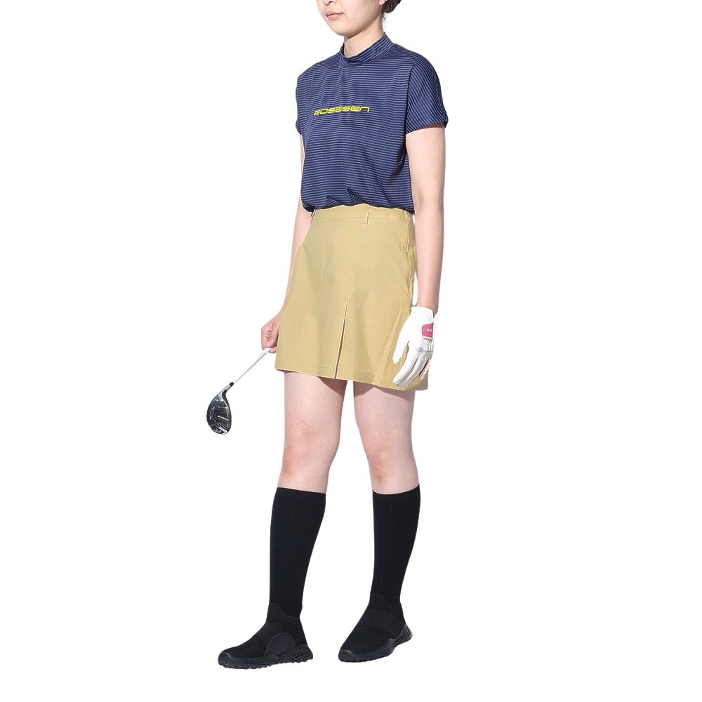 ROSASEN（レディース）ゴルフウェア 撥水 UVケア ストレッチリップストップスカート 045-71343-052
