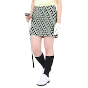(レディース)ゴルフウェア Amelie Mid Print スカート インナーショーツ付 072-71475