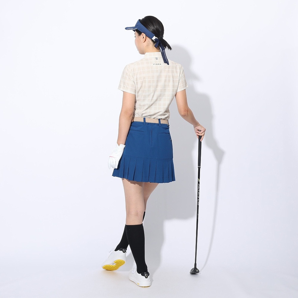 フィドラ（FIDRA）（レディース）ゴルフウェア バックプリーツスカート FD5RUP10 NVY