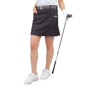 オークリー（OAKLEY）（レディース）ゴルフウェア インナーパンツ付 吸汗速乾 ELEVATE ASYMMETRY プリーツスカート FOA500740-02E