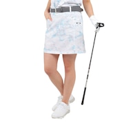 オークリー（OAKLEY）（レディース）ゴルフウェア インナーパンツ付 吸汗速乾 ELEVATE ASYMMETRY プリーツスカート FOA500740-186