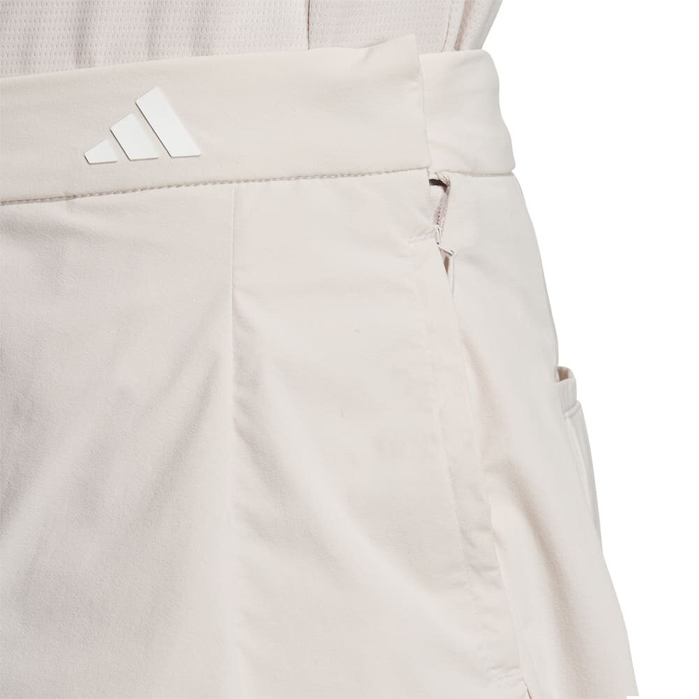 アディダス（adidas）（レディース）ゴルフウェア インナーパンツ付き 吸汗速乾 BOSロゴパンチングフレアスカート IKJ57-IN6593BEG★★★