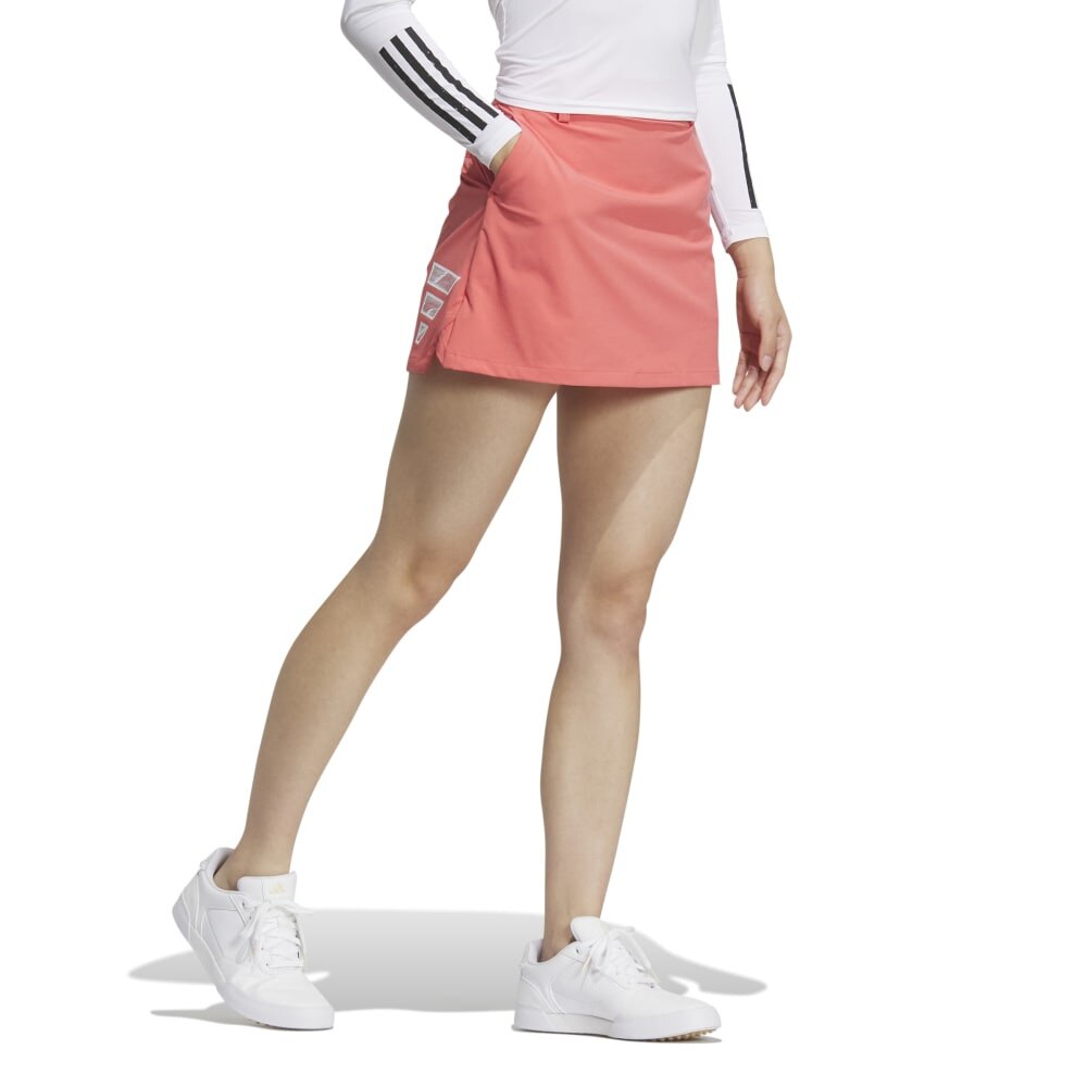 アディダス（adidas）（レディース）ゴルフウェア 4wayストレッチナイロン撥水スカート IKJ66-IN2792SCLT