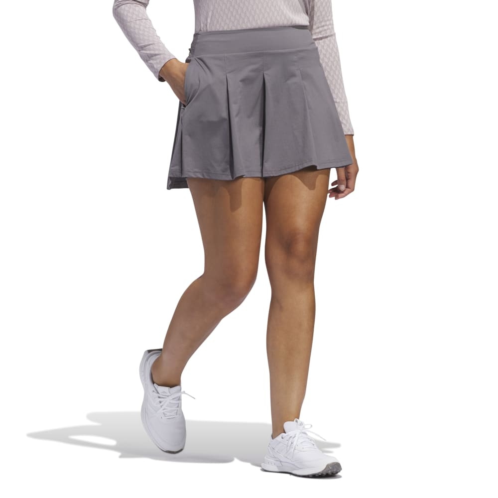 アディダス（adidas）（レディース）ゴルフウェア U365 ツイストニットワイドプリーツスカート IXA17-IP4184CHCL