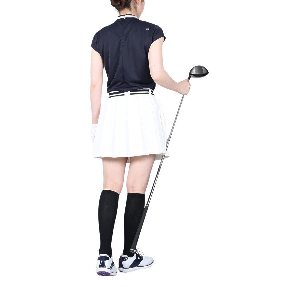 テーラーメイド（TAYLORMADE）（レディース）ゴルフウェア インナーパンツ付き オールオーバープリーツ スコート M19817ーTL484