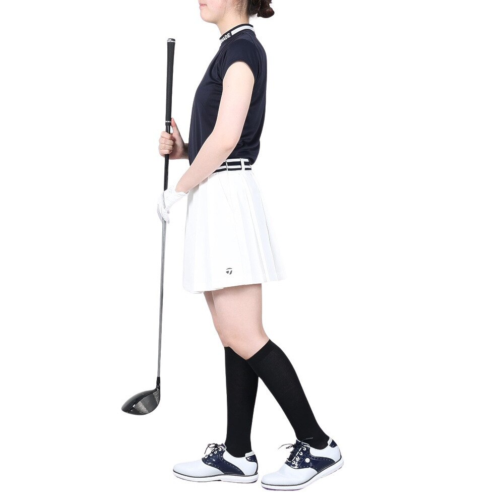 テーラーメイド（TAYLORMADE）（レディース）ゴルフウェア インナーパンツ付き オールオーバープリーツ スコート M19817ーTL484