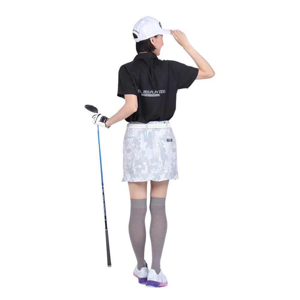 ピン（PING）（レディース）ゴルフウェア カモフラ柄ストレッチスカート 622-4134200-030