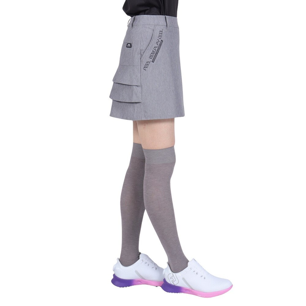 ピン（PING）（レディース）ゴルフウェア 全方向ストレッチ二重織 ティアードスカート 622-4134300-022