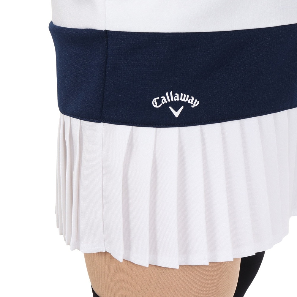 キャロウェイ（CALLAWAY）（レディース）ゴルフウェア ダンボールスウェット裾プリーツスカート C24128202-1030