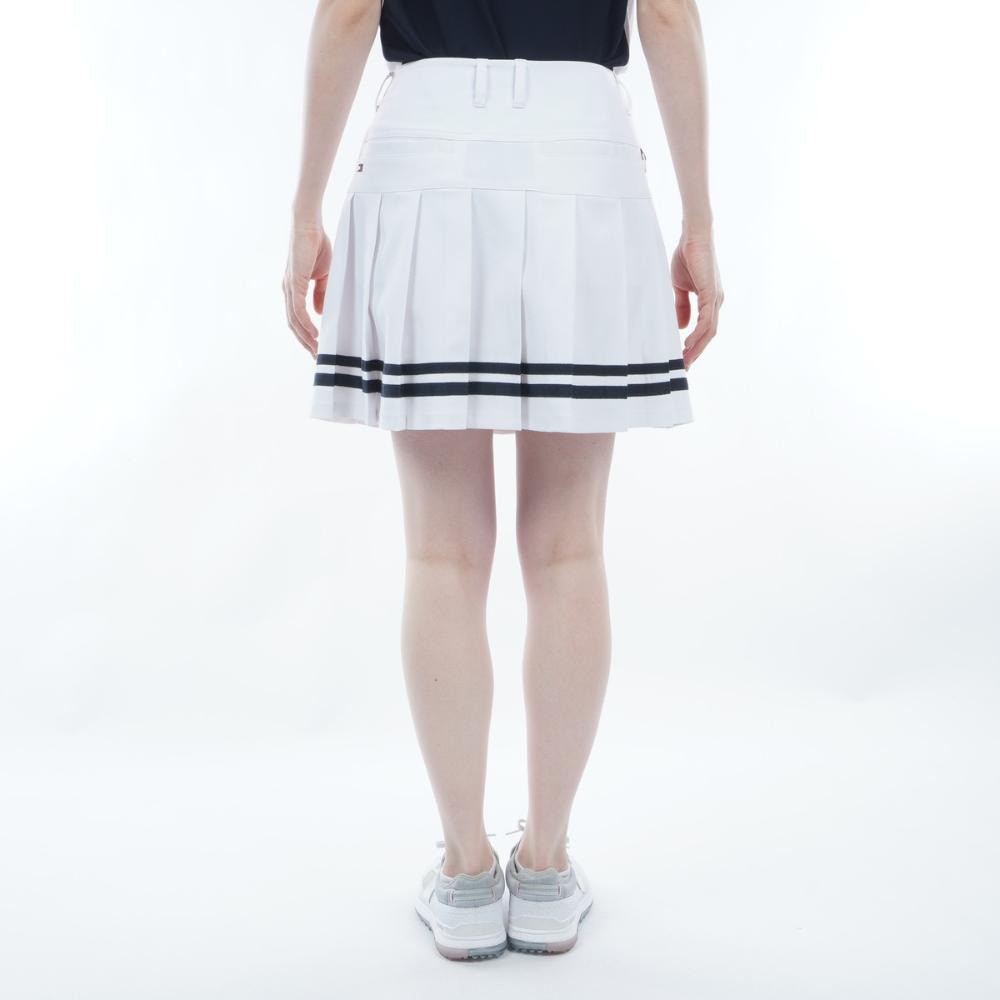 トミー ヒルフィガー ゴルフ（TOMMY HILFIGER GOLF）（レディース）ゴルフウェア フレアプリーツ スカート THLA404-WHT