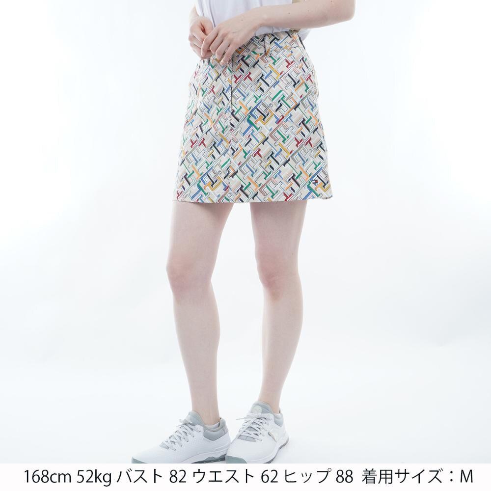 トミー ヒルフィガー ゴルフ（TOMMY HILFIGER GOLF）（レディース）ゴルフウェア モノグラム スカート THLA405-SND