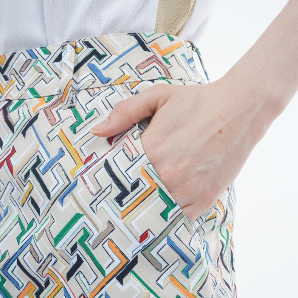トミー ヒルフィガー ゴルフ（TOMMY HILFIGER GOLF）（レディース）ゴルフウェア モノグラム スカート THLA405-SND