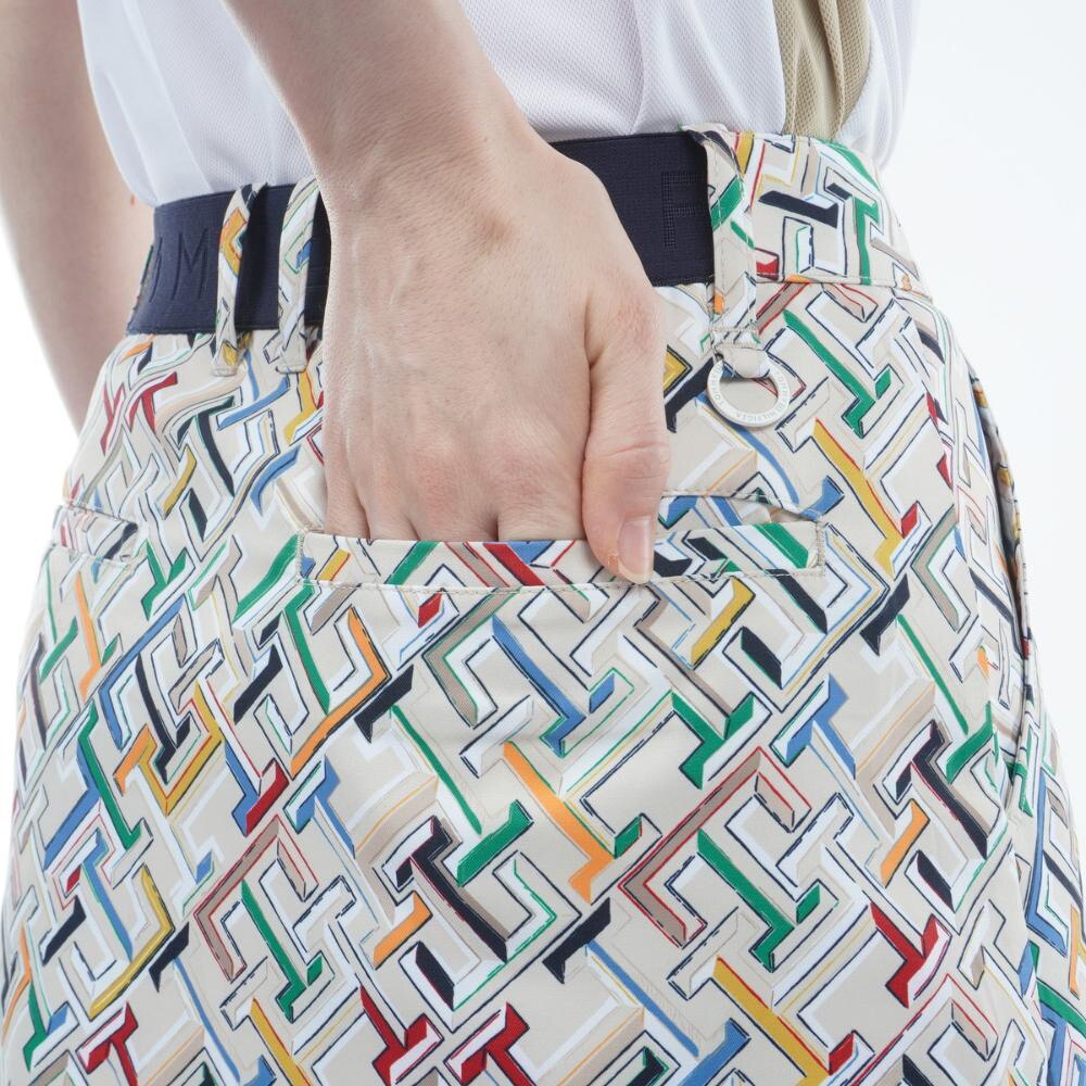 トミー ヒルフィガー ゴルフ（TOMMY HILFIGER GOLF）（レディース）ゴルフウェア モノグラム スカート THLA405-SND