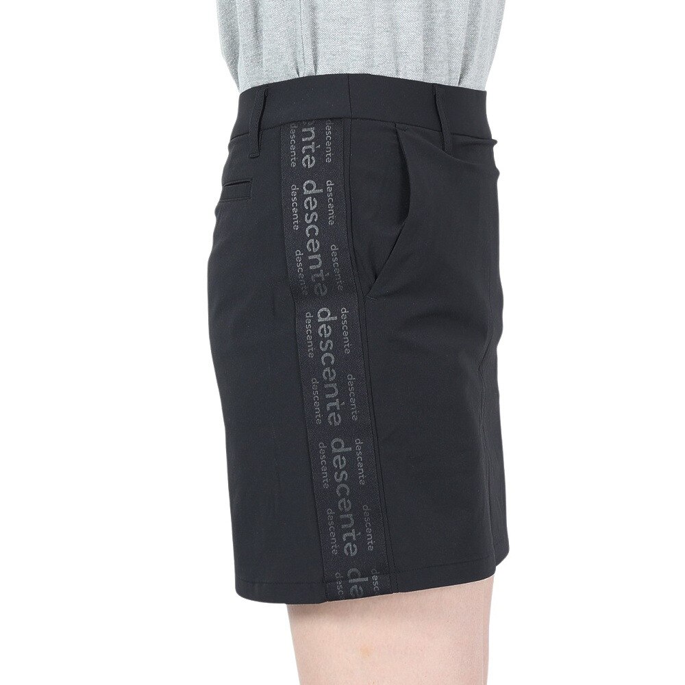 デサントゴルフ（DESCENTEGOLF）（レディース）ゴルフウェア スカート インナーパンツ付き DGWXJE07 BK00