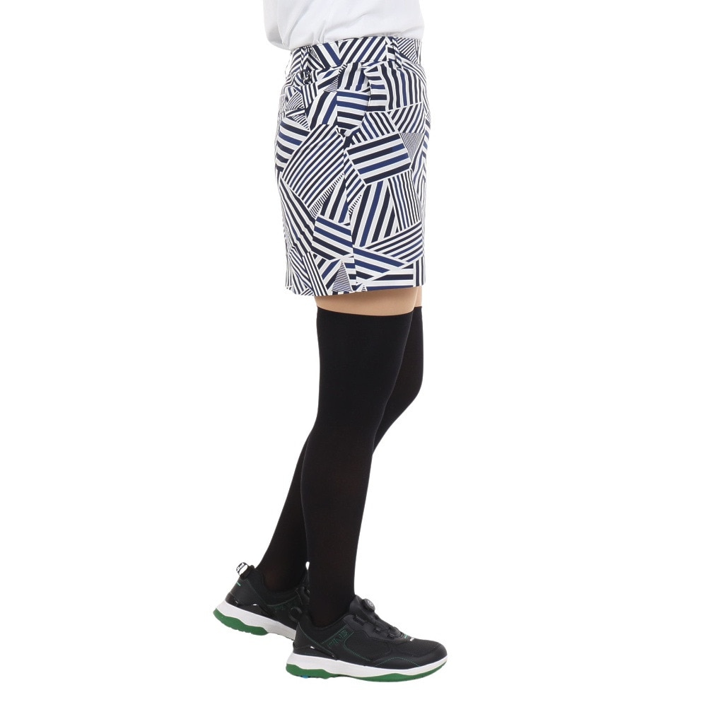 ルコックスポルティフ（lecoqsportif）（レディース）ゴルフウェア フレンチボーダー スカート QGWXJE05 NV00★★★