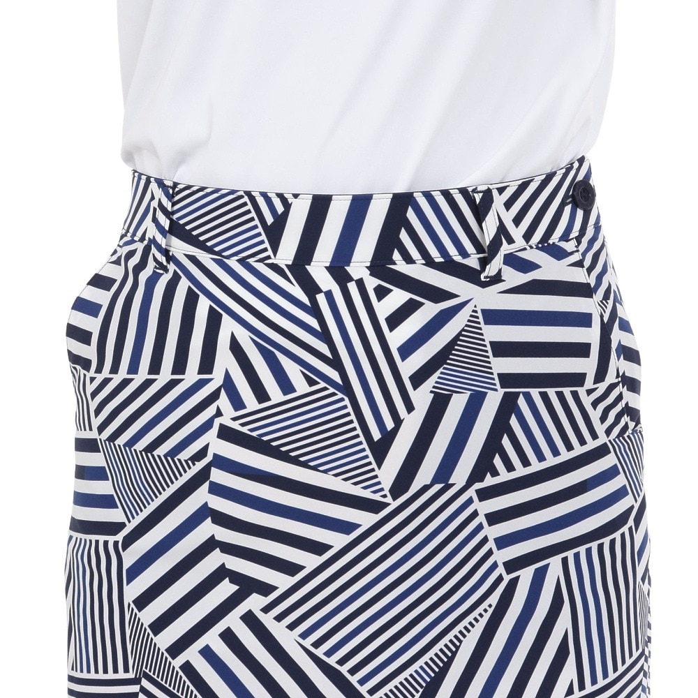 ルコックスポルティフ（lecoqsportif）（レディース）ゴルフウェア フレンチボーダー スカート QGWXJE05 NV00★★★