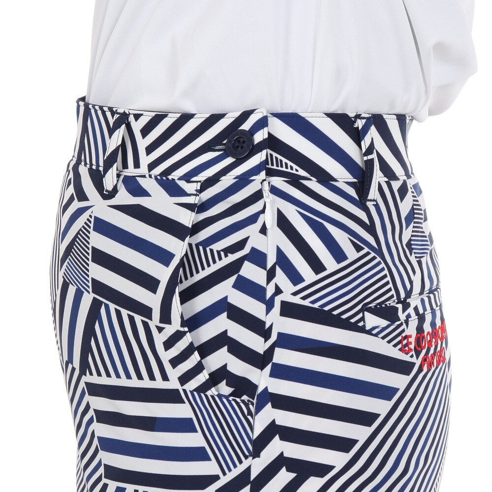 ルコックスポルティフ（lecoqsportif）（レディース）ゴルフウェア フレンチボーダー スカート QGWXJE05 NV00★★★