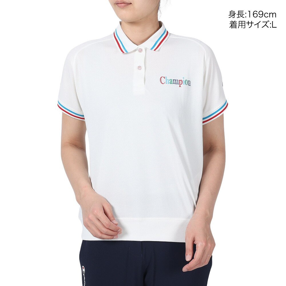 チャンピオン（CHAMPION）（レディース）ゴルフウェア 半袖ポロシャツ CW-ZG303 020