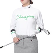 チャンピオン（CHAMPION）（レディース）ゴルフウェア 長袖モックネックシャツ CW-ZG401 010