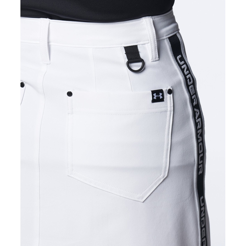 アンダーアーマー（UNDER ARMOUR）（レディース）ゴルフウェア 軽量 ストレッチウーブン ツイル スカート 1384971 100