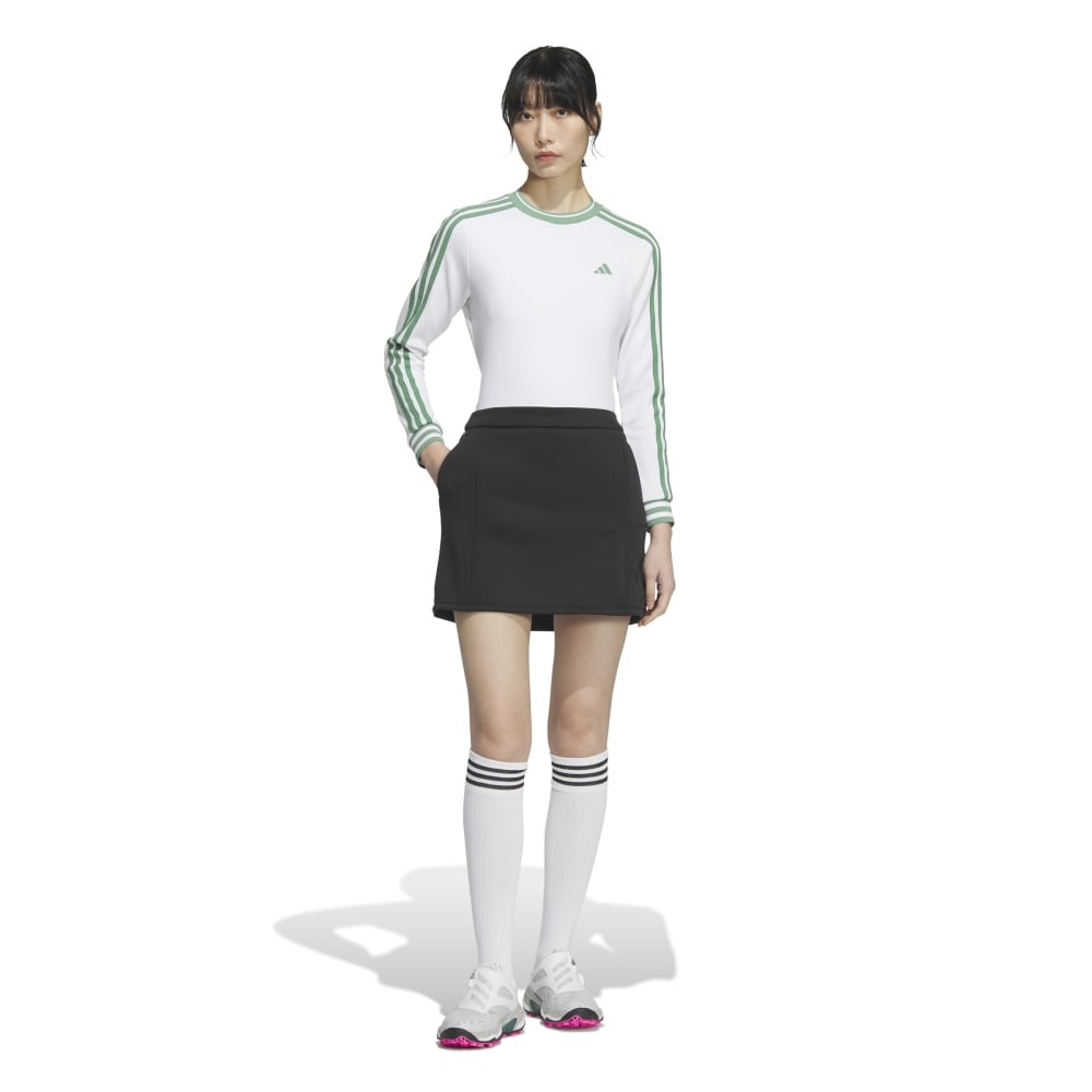 アディダス（adidas）（レディース）ゴルフウェア ダンボールニット スカート KWE57-IY3746 BK★★★