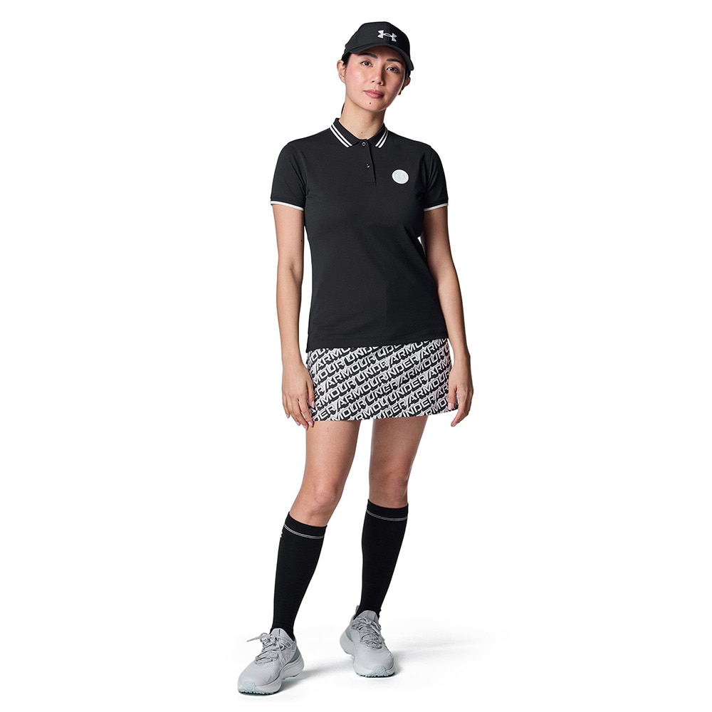 アンダーアーマー（UNDER ARMOUR）（レディース）ゴルフウェア Uドライブ スラッシュ ロゴ スカート 6001604 100
