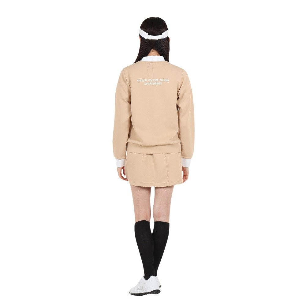ルコックスポルティフ（lecoqsportif）（レディース）ゴルフウェア インナーパンツ付き スフレダンボールスカート QGWWJE04 BG00