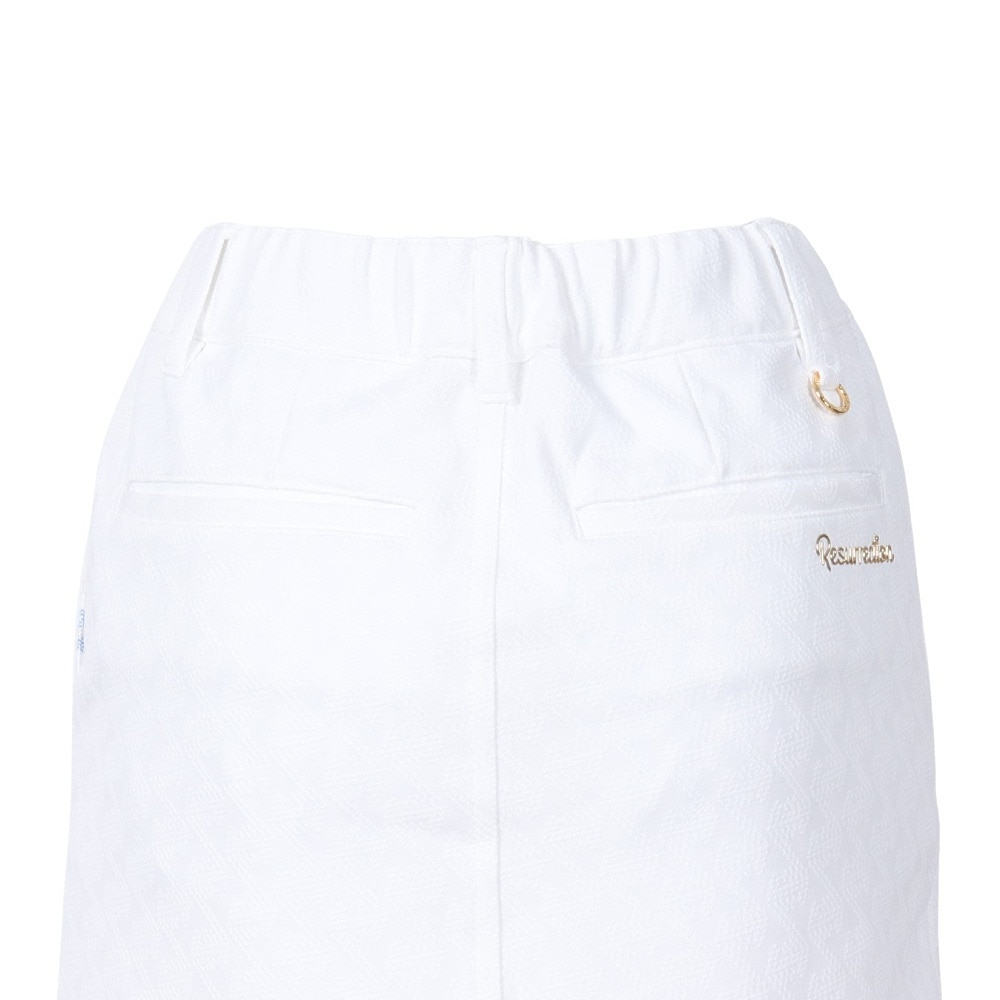 レザレクション（Resurrection）（レディース）ゴルフウェア GMジャガードスカート BD34SK35 WHT