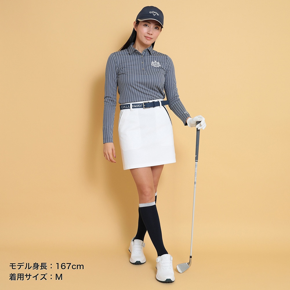 キャロウェイ（CALLAWAY）（レディース）ゴルフウェア 8WAYストレッチニットツイルスカート C25128200-1030