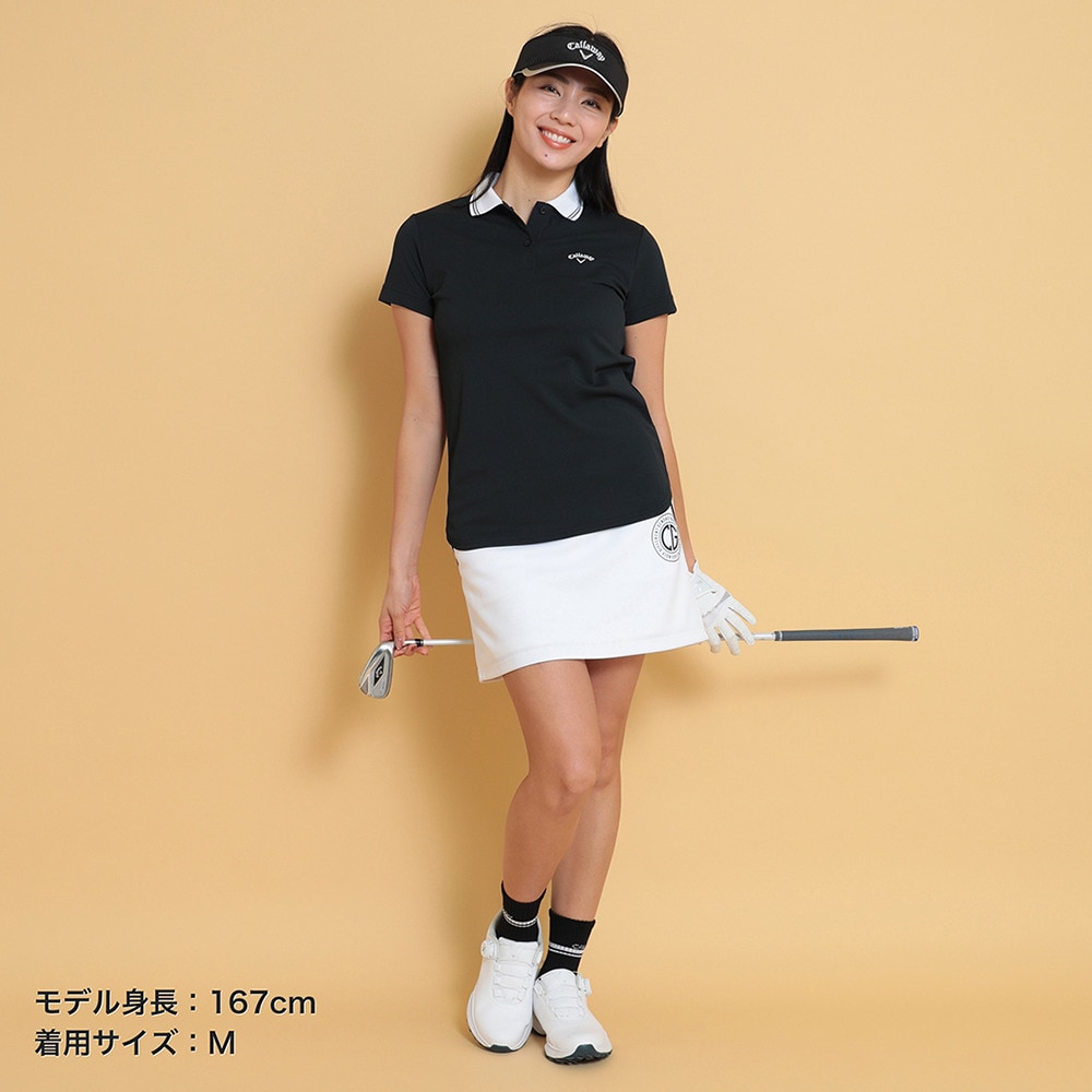 キャロウェイ（CALLAWAY）（レディース）ゴルフウェア ダブルニット スウェットスカート C25128201-1030