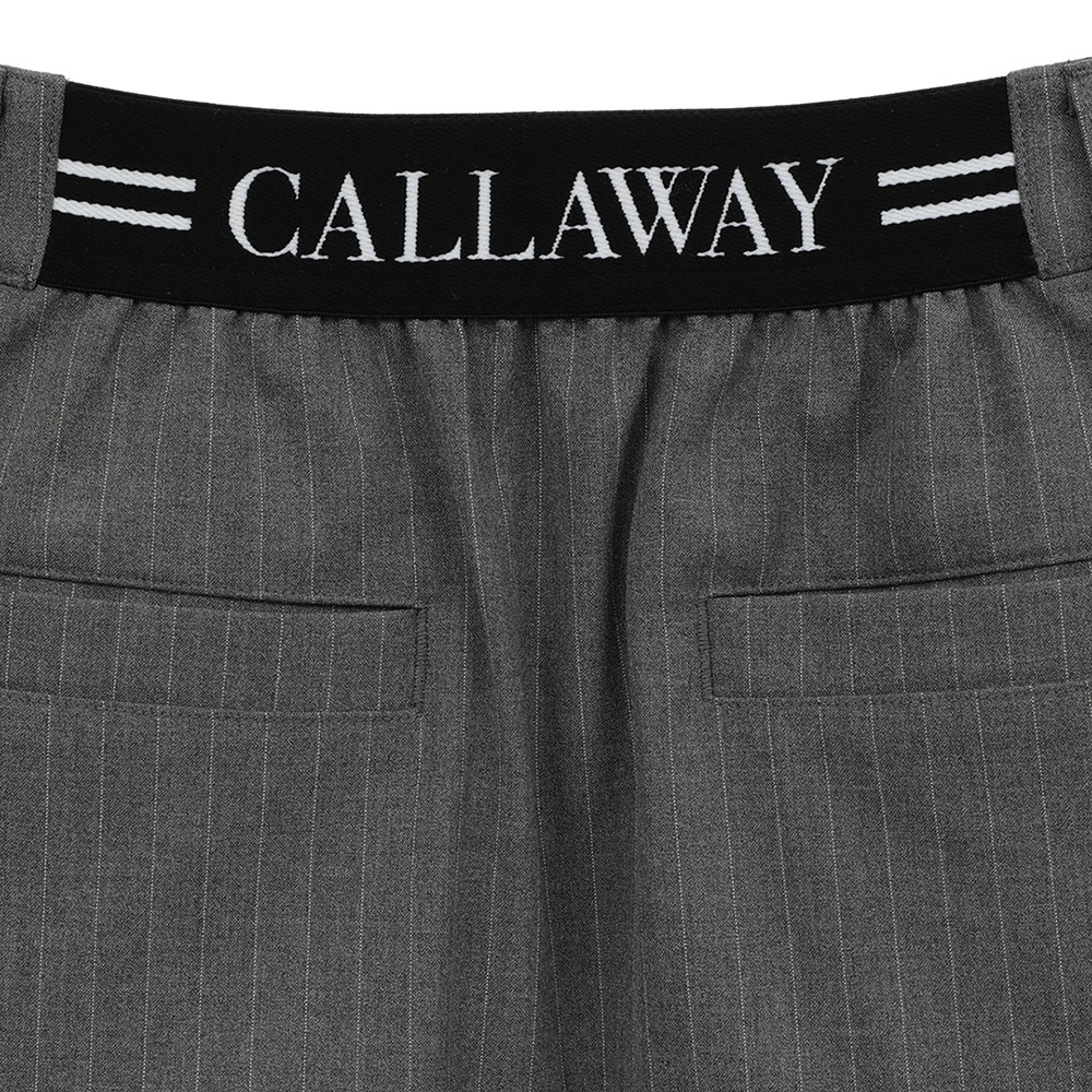 キャロウェイ（CALLAWAY）（レディース）ゴルフウェア ピンストライプ プリーツスカート C25128204-1020