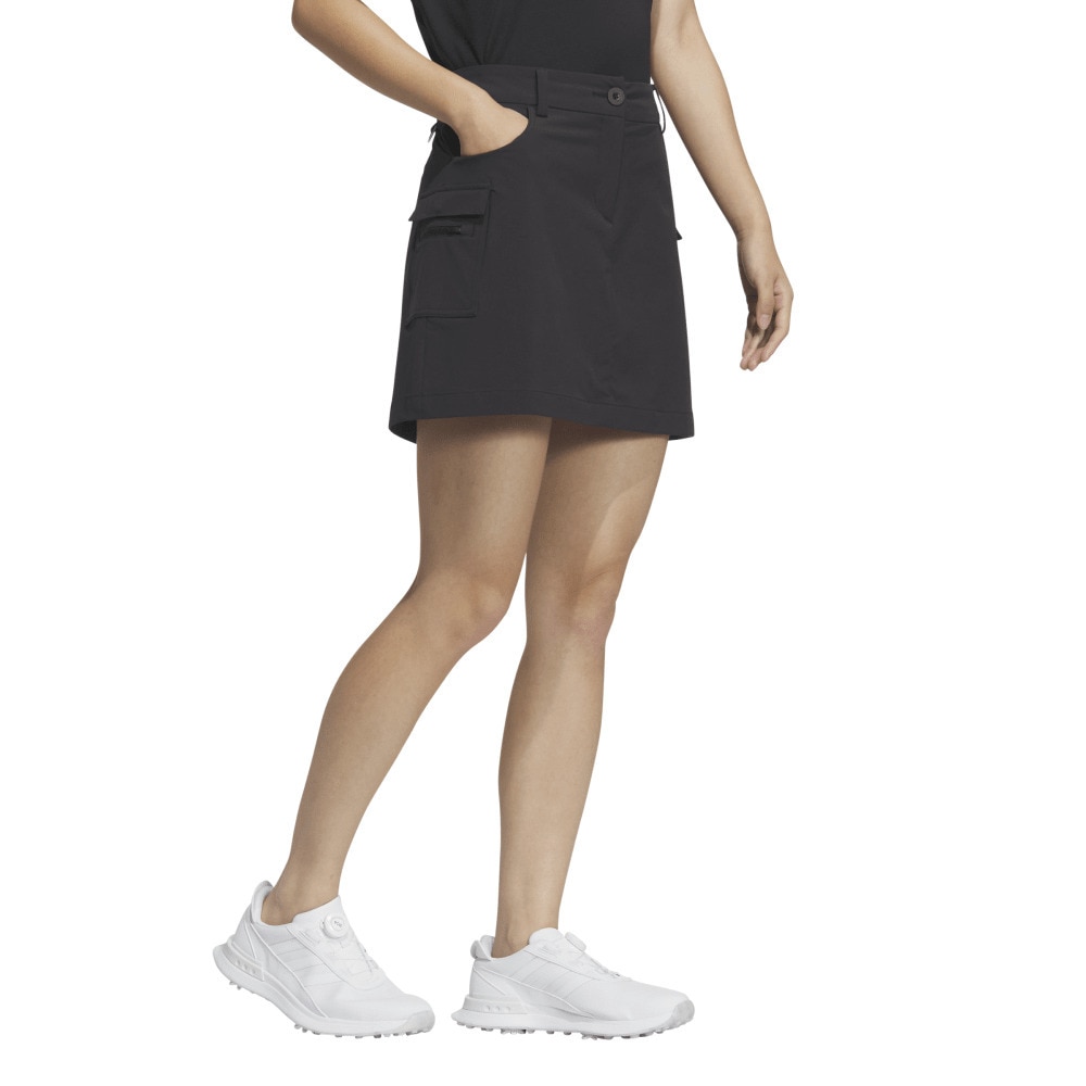 アディダス（adidas）（レディース）ゴルフウェア 4way サイドポケットスカート KTI75-JF4562BLK