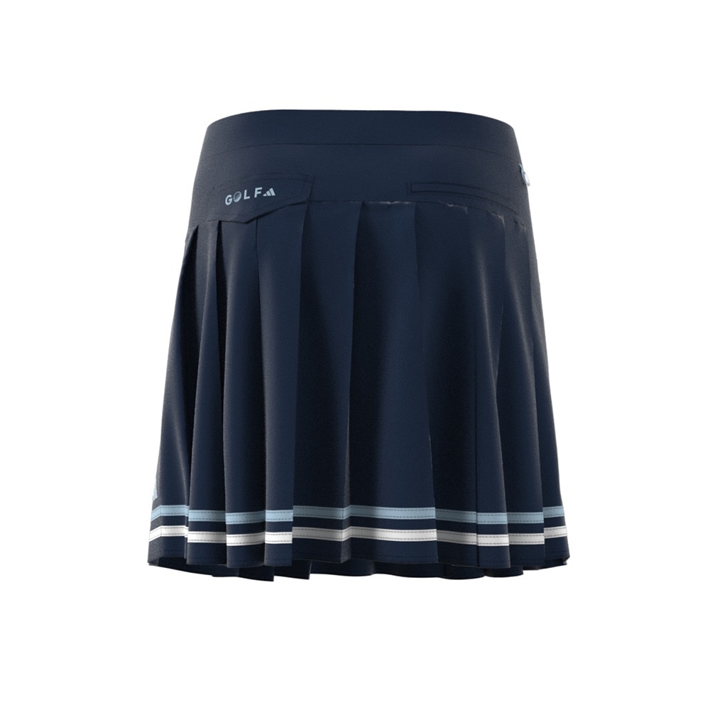 アディダス（adidas）（レディース）ゴルフウェア ソリッド プリーツ スカート KTI94-JF4617NVY