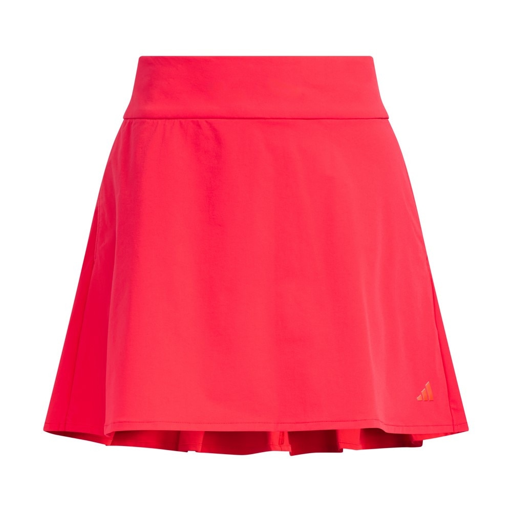 アディダス（adidas）（レディース）ゴルフウェア アディゼロ バックプリーツ スカート KUK60-JG1355RED
