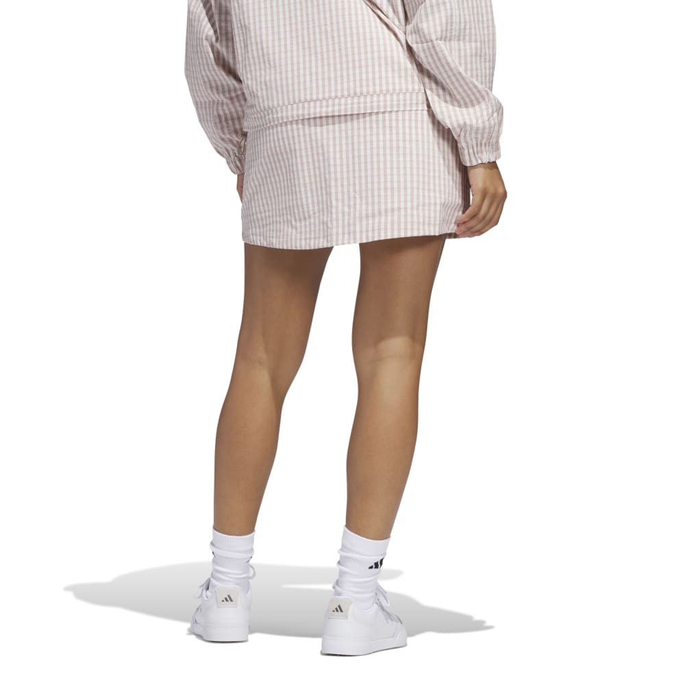 アディダス（adidas）（レディース）ゴルフウェア ギンガムチェック プルオンスカート KTI67-JE9927PNK