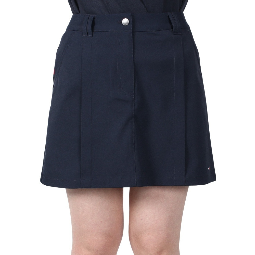 トミー ヒルフィガー ゴルフ（TOMMY HILFIGER GOLF）（レディース）ゴルフウェア バックプリント ツイルスカート THLA514-NVY