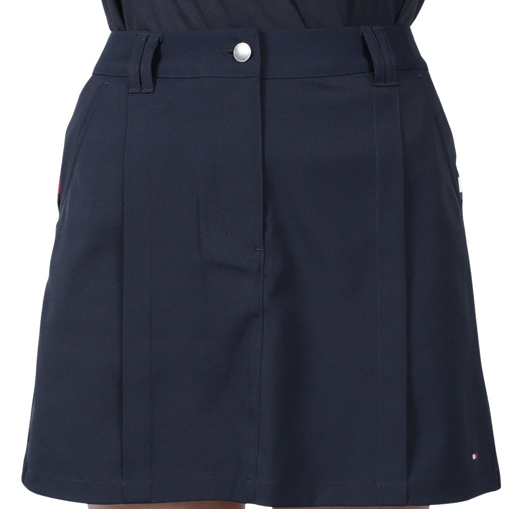トミー ヒルフィガー ゴルフ（TOMMY HILFIGER GOLF）（レディース）ゴルフウェア バックプリント ツイルスカート THLA514-NVY