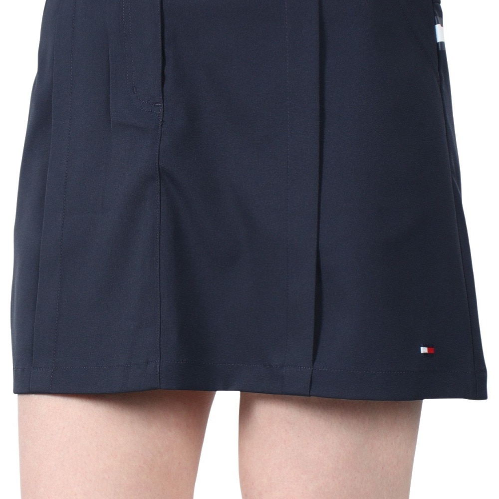 トミー ヒルフィガー ゴルフ（TOMMY HILFIGER GOLF）（レディース）ゴルフウェア バックプリント ツイルスカート THLA514-NVY