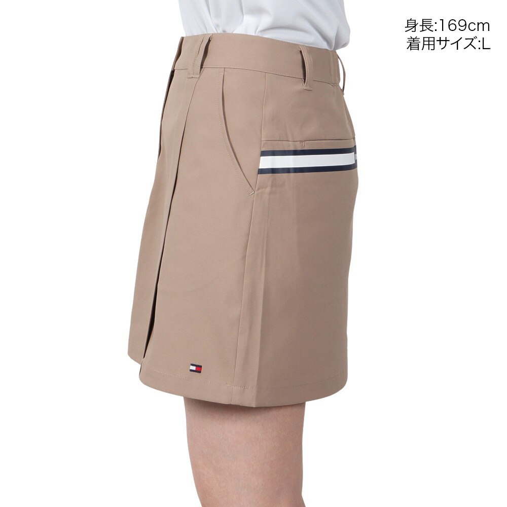 トミー ヒルフィガー ゴルフ（TOMMY HILFIGER GOLF）（レディース）ゴルフウェア バックプリント ツイルスカート THLA514-SND